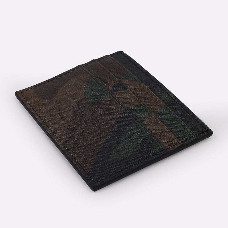 Визитница Carhartt WIP Coated Card Holder (I026209-camo laurel/orng)  - цена, описание, фото 3